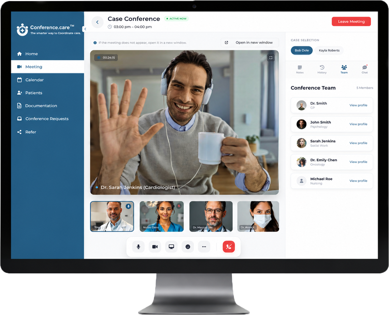 The Conference.care multidisciplinary discussion platform